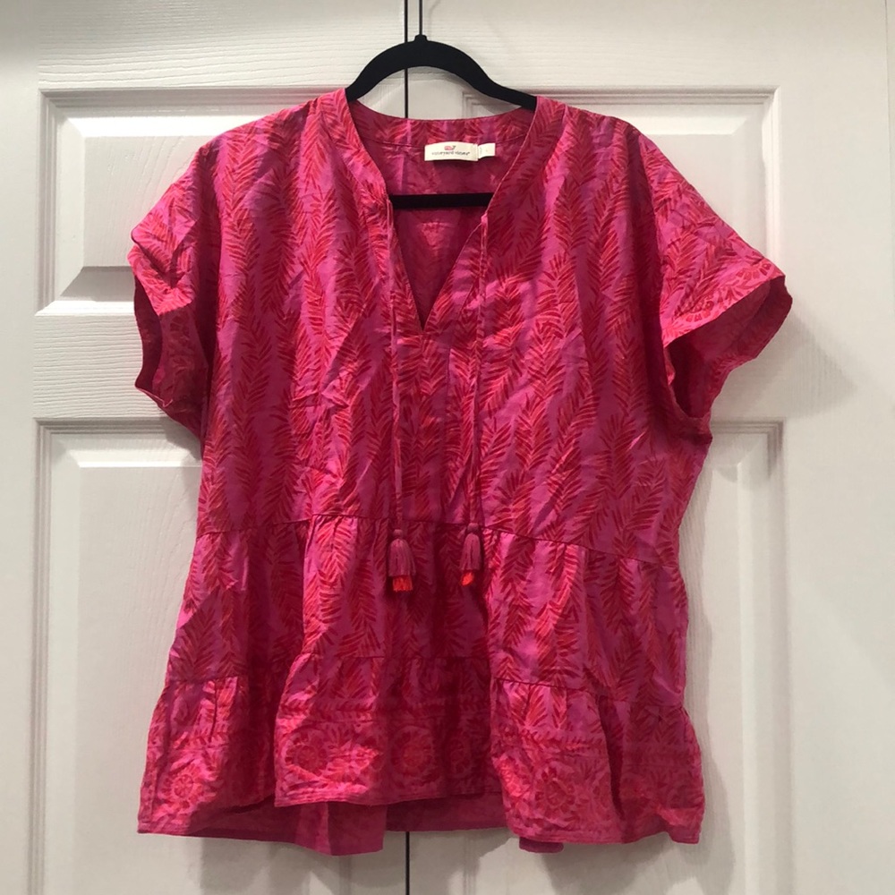 Vineyard Vine Peplum Top